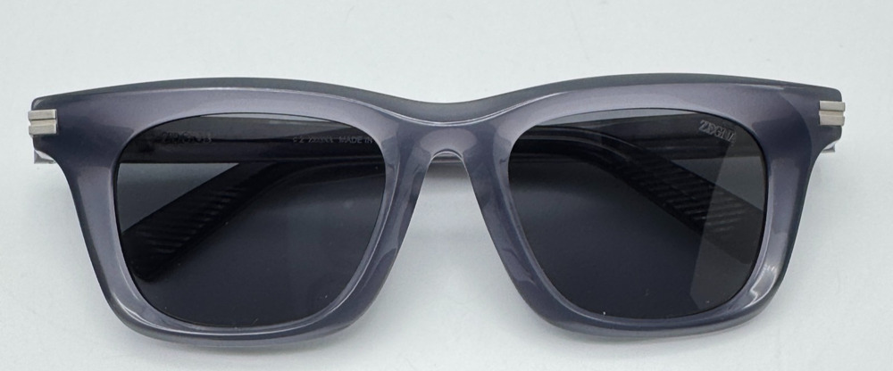 Ermenegildo Zegna Sunglasses EZ0270-F 20D Gray Frame Polarized Gray Lens 52mm